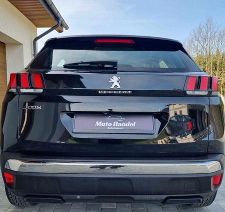 Peugeot 3008 cena 72900 przebieg: 160000, rok produkcji 2018 z Libiąż małe 407